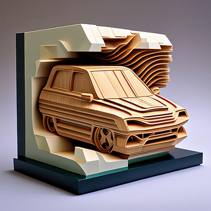 3D модель Honda N BOX Слэш (STL)